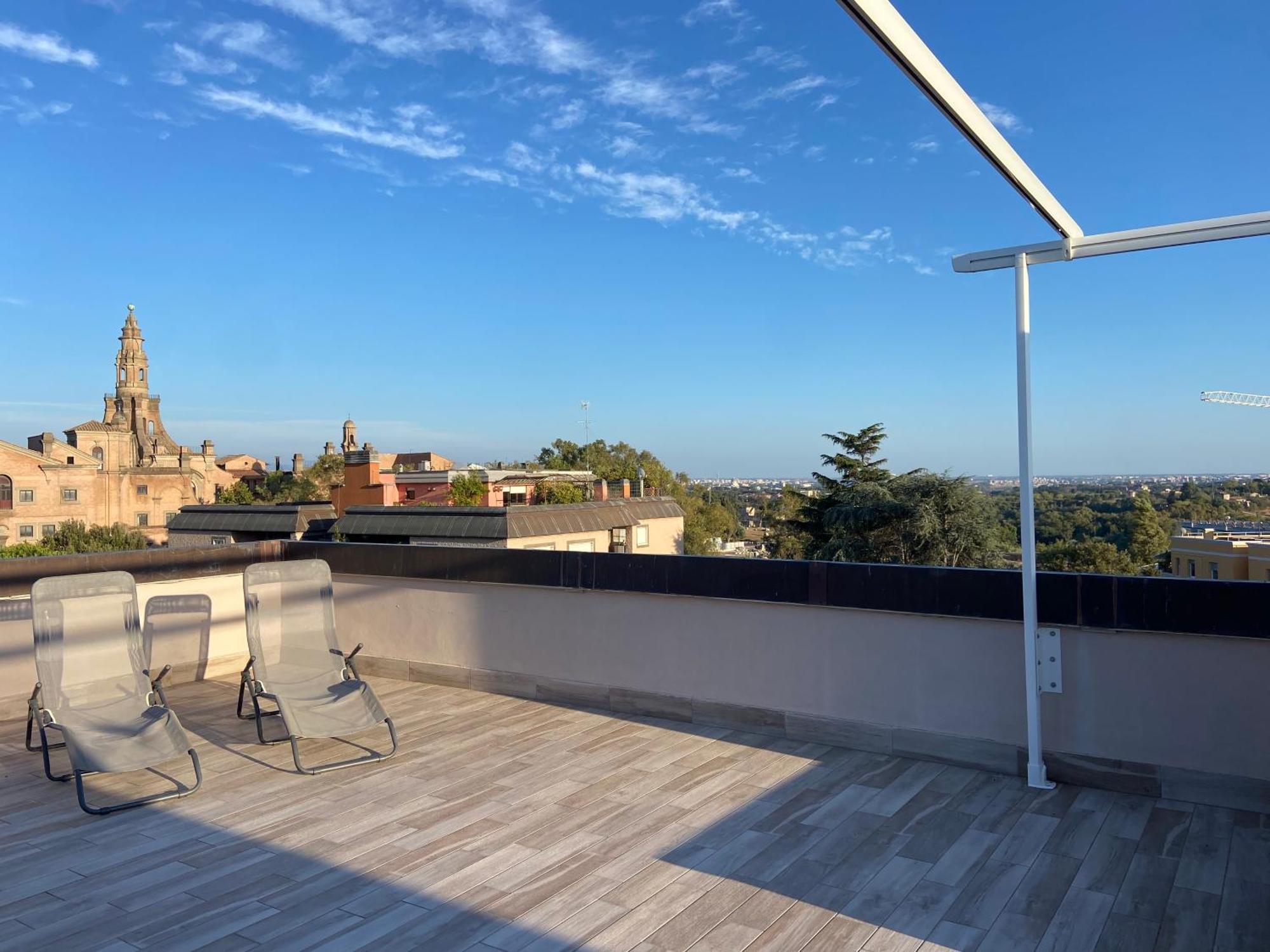 Attico Panoramico Luxury Roma Apartment Luaran gambar